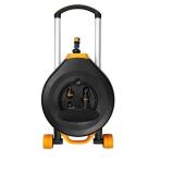 Fiskars автоматичен барабан XL с колелца, 13 мм (1/2”), дължина на кабела 27 м 1025933