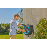 Gardena PowerRoll XL стенна кутия за маркуч 35 м, тюркоазен цвят – комплект 18640-20