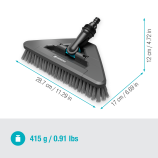 Gardena Cleansystem ръчна четка „Soft Flex“ за почистване на деликатни повърхности 18812-20