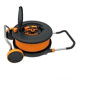 Fiskars количка с барабан и маркуч M, 13 мм (1/2”), обхват 21,5 м 1023643
