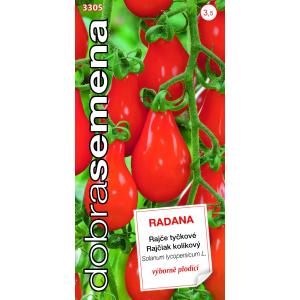 Качествени семена от домати на колове „Радана“ – червена круша, 60 бр.