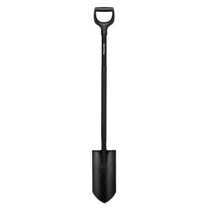 Fiskars лопатка Ergonomic PRO за дренаж, черна 1066709