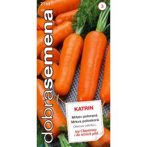 Добри семена от моркови „Катрин“, полуранни, сорт „Шантене“, 3 г
