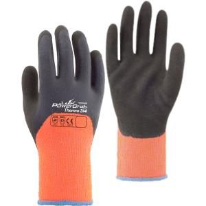 Ръкавици PowerGrab Thermo, оранжеви, Rosteto