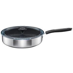 Fiskars Тиган с капак 26 см, керамично покритие 1072314